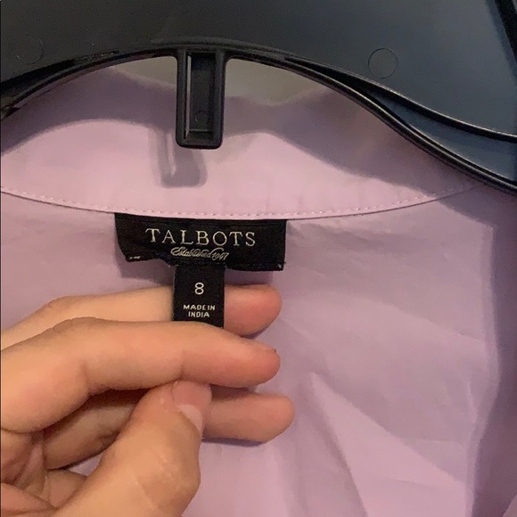 Lavender button up - Picture 2 of 3